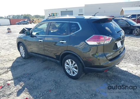 2014 Nissan Rogue Sv from USA, damaged, VIN 5N1AT2ML7EC847336
